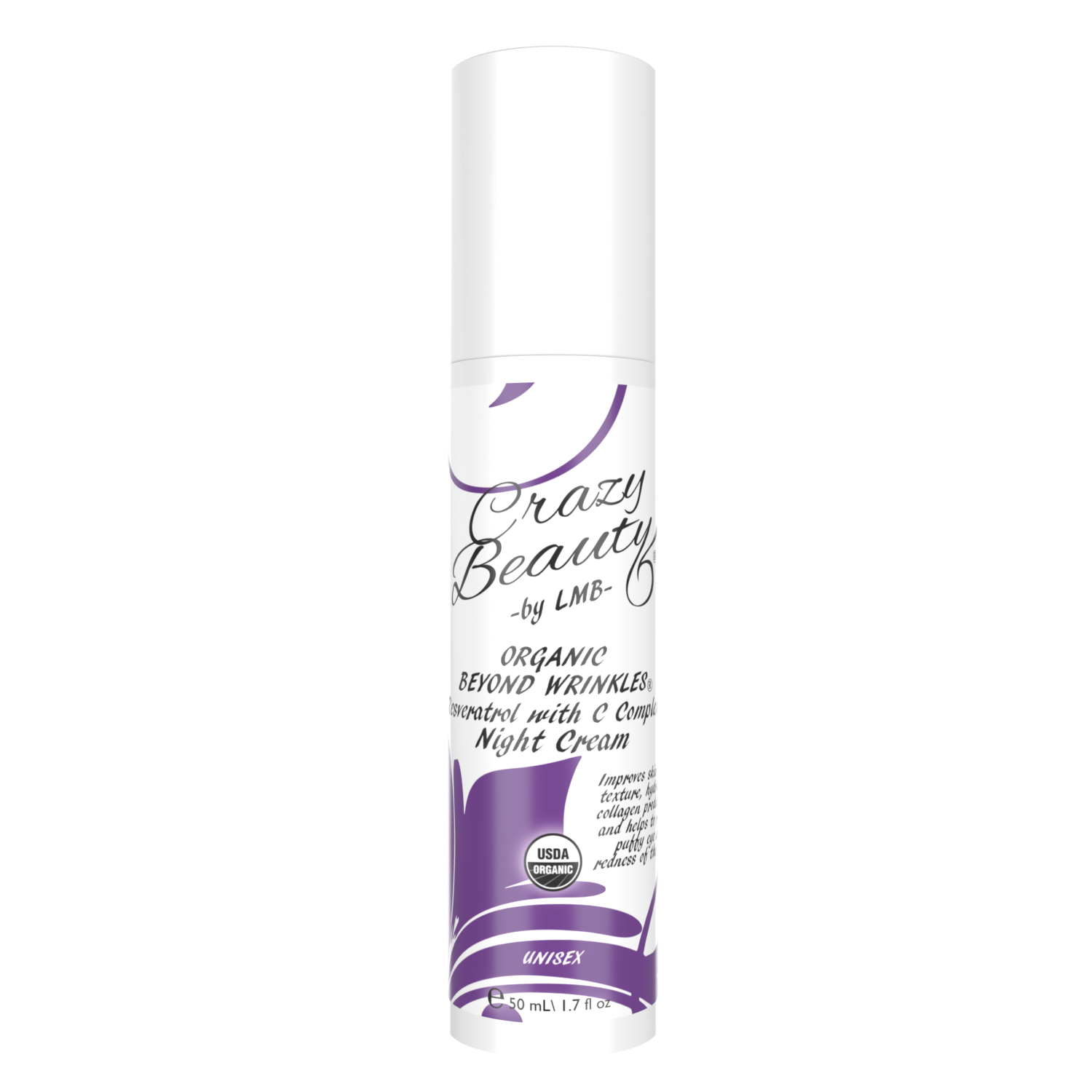 Organic Beyond Wrinkles Reservatrol with C Complex NIGHT cream 1.7oz