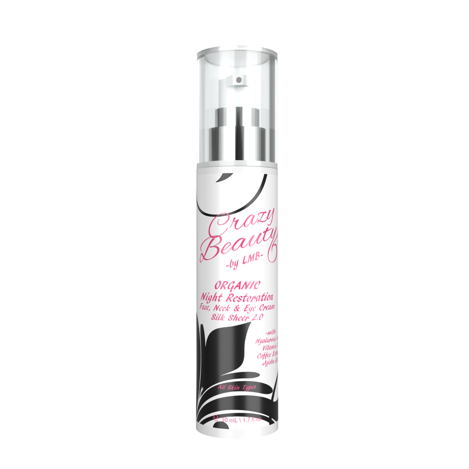 Organic Night Restoration Face, Neck & Eye Cream [New Size]