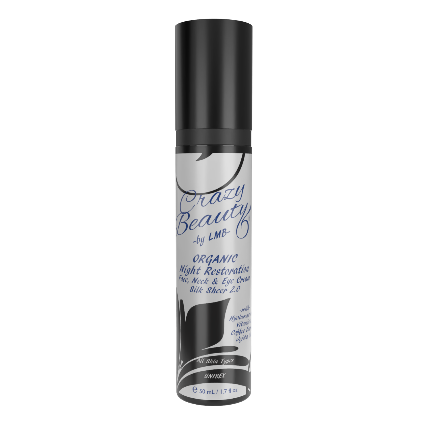 Organic Night Restoration Face, Neck & Eye Cream [New Size]