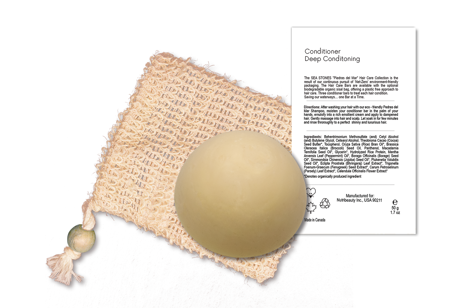 CRAZY BEAUTY BY LMB Piedras del Mar - Conditioner- DEEP CONDITIONING TREATMENT & REPAIR