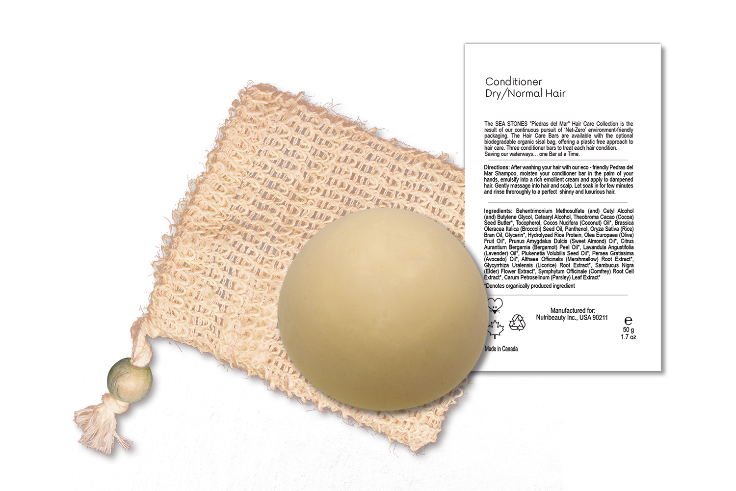 CRAZY BEAUTY BY LMB Piedras del Mar - Conditioner- DRY/NORMAL HAIR